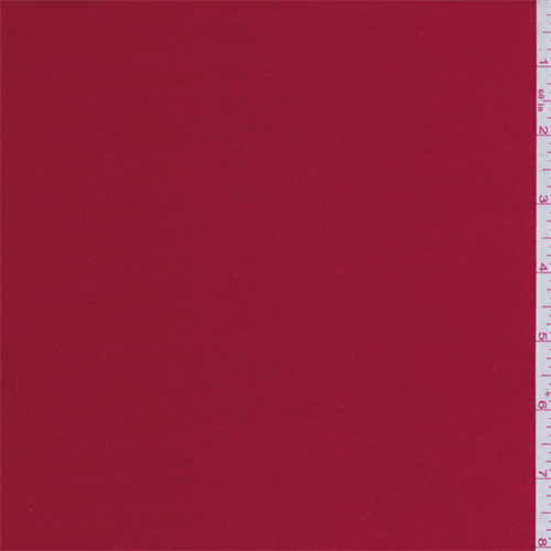 Red Stretch Charmeuse