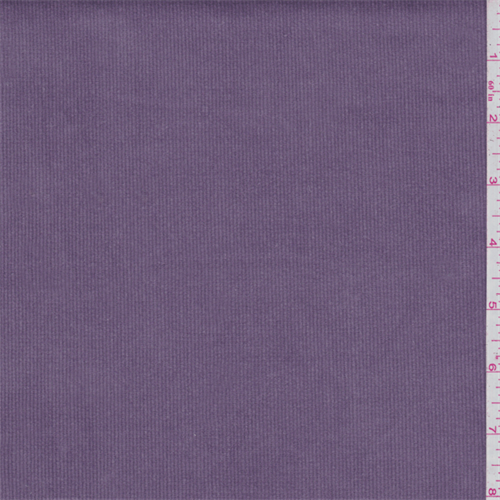 Purple Stretch Corduroy