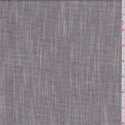 Brown & White Herringbone