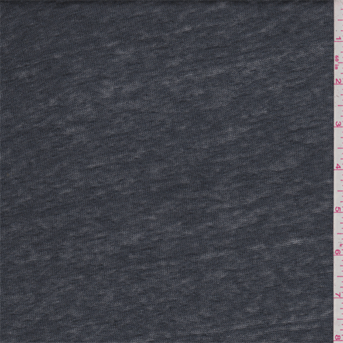 Charcoal Grey Linen Sweater Knit
