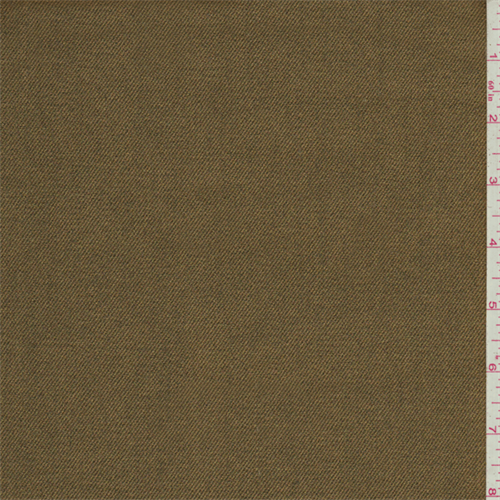 Metallic Brass Denim