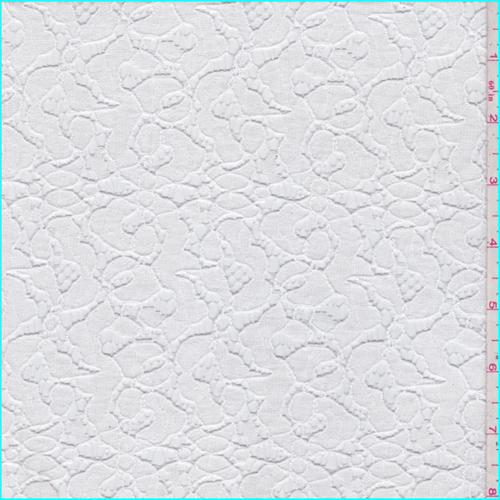 White Abstract Lace