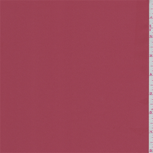 Tomato Red Crepe Back Satin