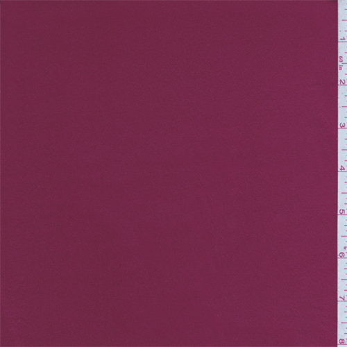 Cranberry Red Stretch Charmeuse