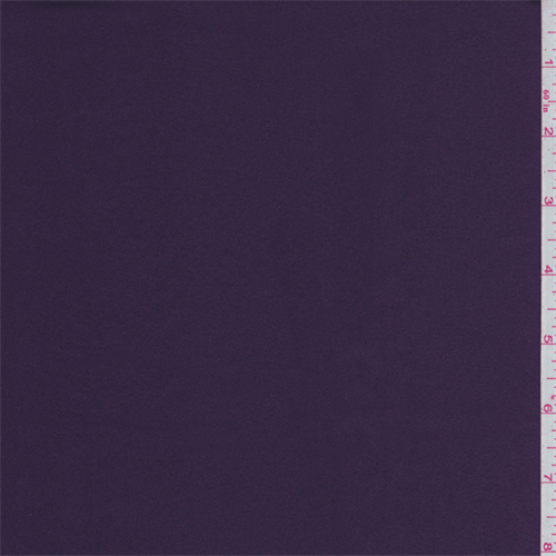 Wine Purple Stretch Charmeuse