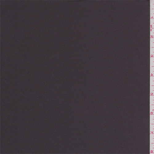 Mocha Brown Stretch Charmeuse