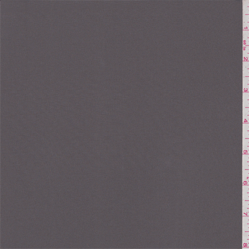 Stone Grey Crepe de Chine