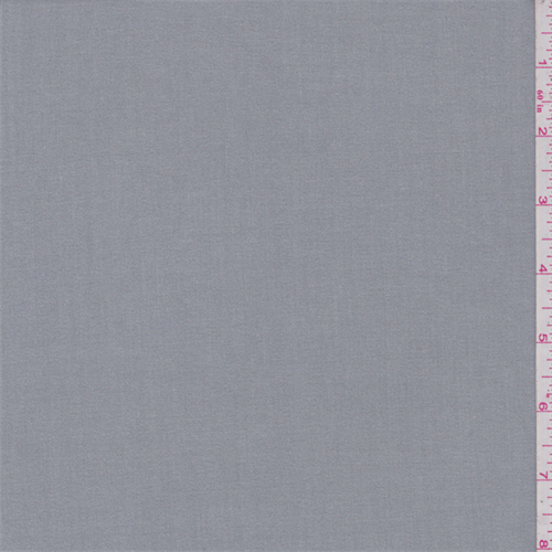 *3 3/8 YD PC--Silver Grey Soft Twill
