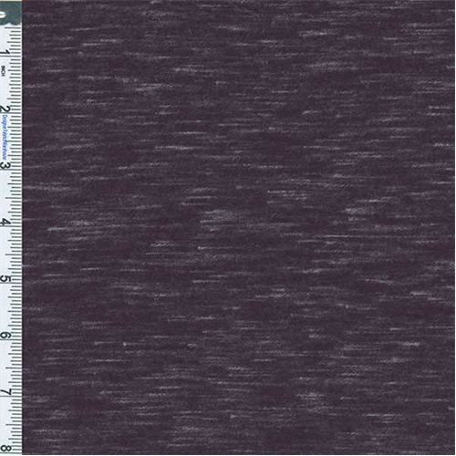 Purple Slub Jersey Knit 55791