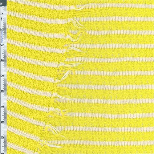 Acid Yellow Crochet Knit 55978