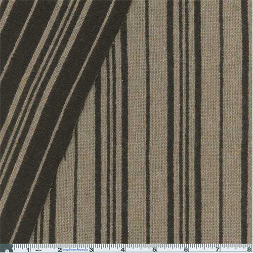 Brown/Wheat Double Cloth Reversible Stripe 55990