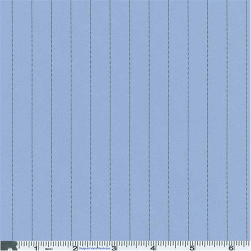 Light Blue Stripe Suiting 55557