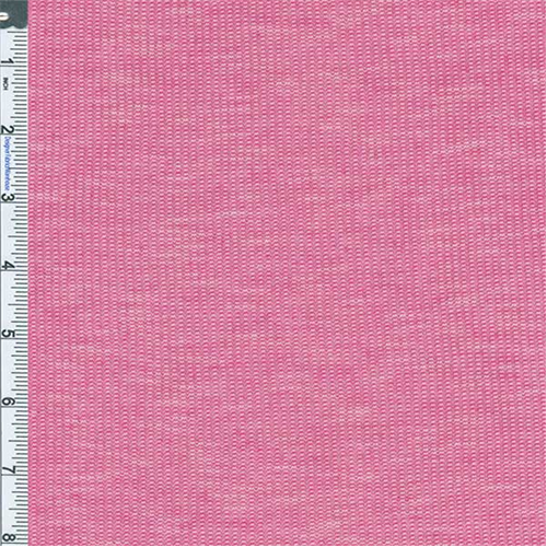 Magenta Slub Novelty Thermal Jersey Knit 56121