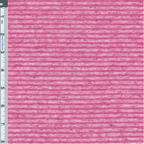 Berry Heather Mini Stripe Jersey Knit 55617