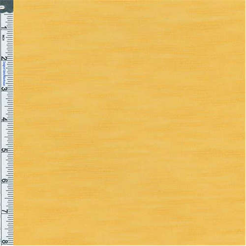 Yellow Poly Rayon Slub Jersey Knit 56011