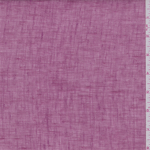 *1 1/2 YD PC--Dark Pink Linen