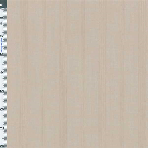Pale Oyster Stripe Sheer Shirting 56328