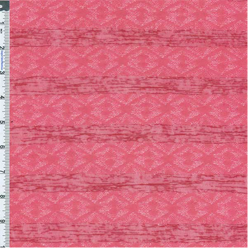 Raspberry Sherbet Stripe Jacquard Knit 56423