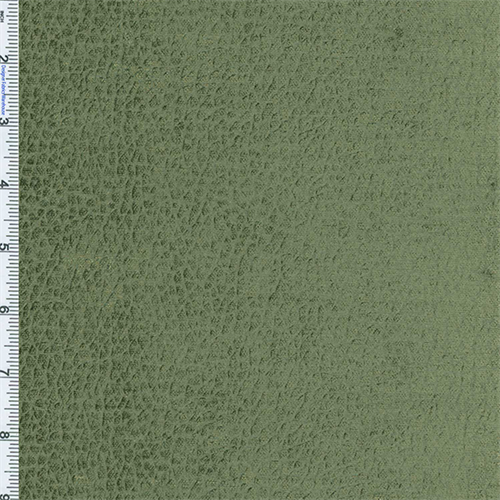 Moss Olive Green Reptile Faux Velvet Decorating Fabric