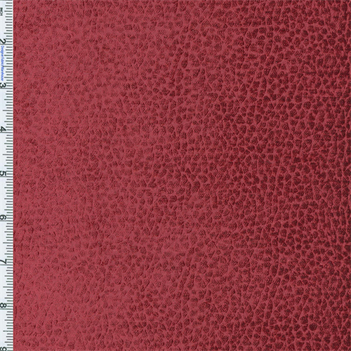 Rouge Berry Red Komodo Reptile Faux Velvet Home Decorating Fabric