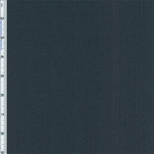 Petrol Blue Slub Woven Home Decorating Fabric