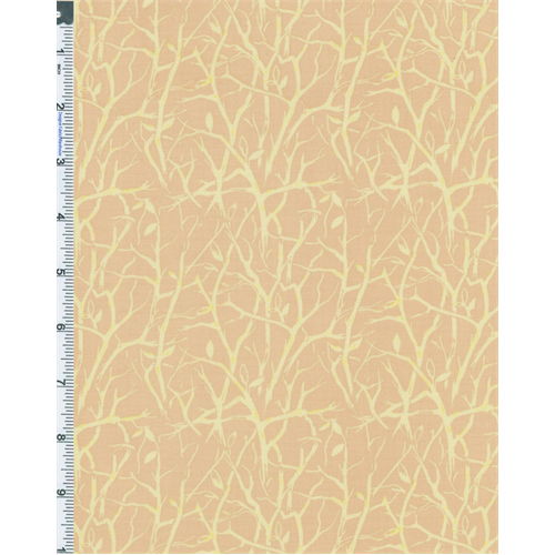 Beige Verna Mosquera Billet Doux Rose Lace Print Cotton 57055