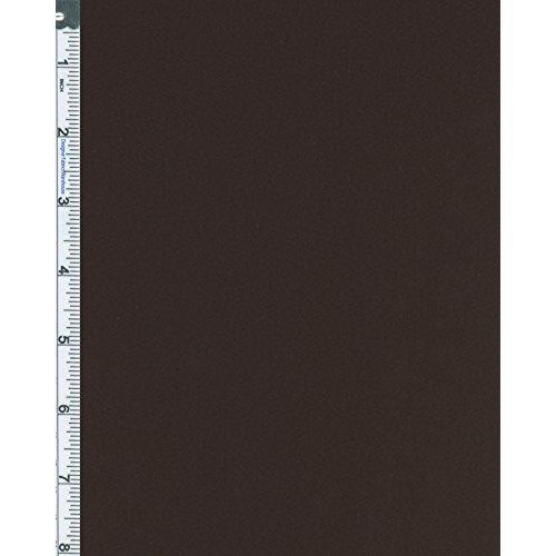 Chocolate Brown Semi-stretch Cotton Sateen 56996