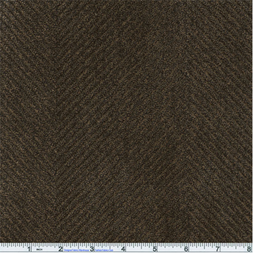 Brindle Brown Odyssey Herringbone Chenille Home Decorating Fabric DFW50366
