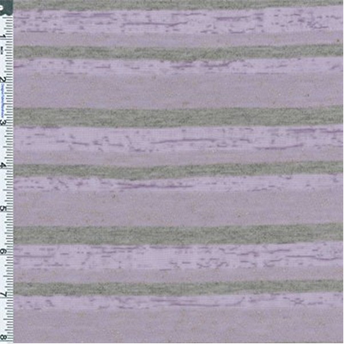 Purple/Gray Linen Blend Jersey Knit 56767