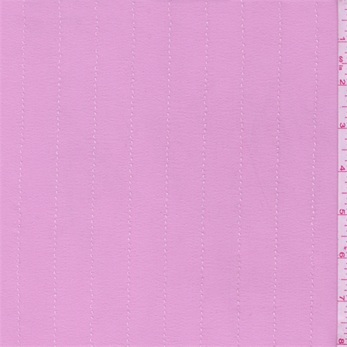 Powder Pink Stripe Stretch Twill