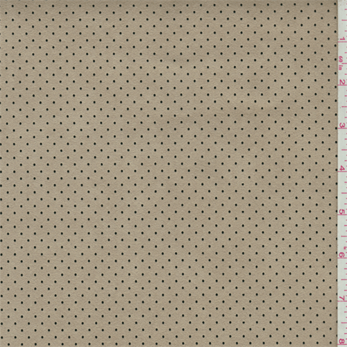 Beige Mesh Ultrasuede