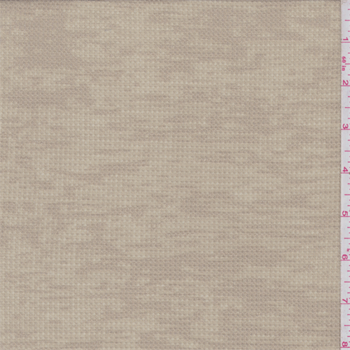 Tan Thermal T-Shirt Knit