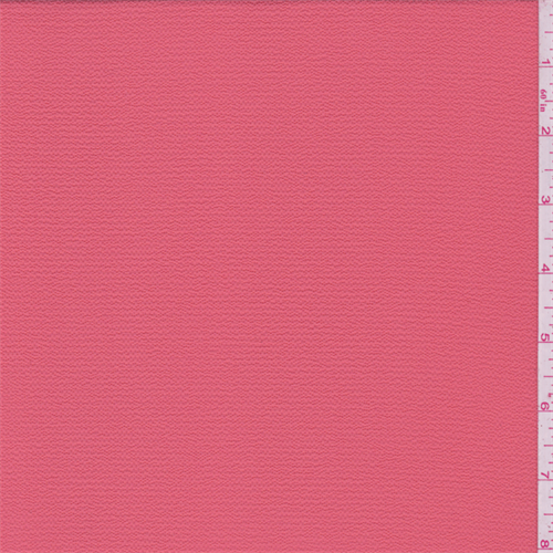 Salmon Pink Pebble Georgette