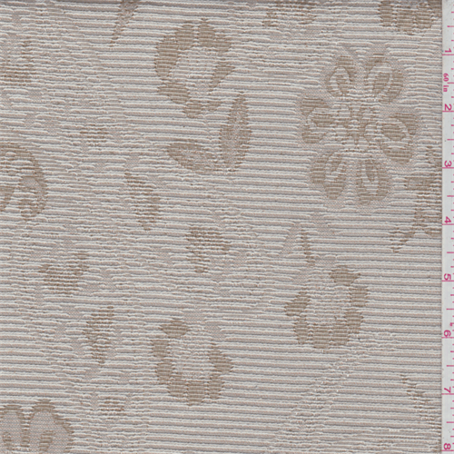 Blush Beige Floral Tapestry