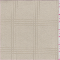 Golden Beige Plaid Microsuede