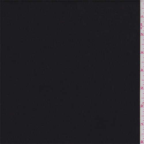 Tuxedo Black Sateen Twill