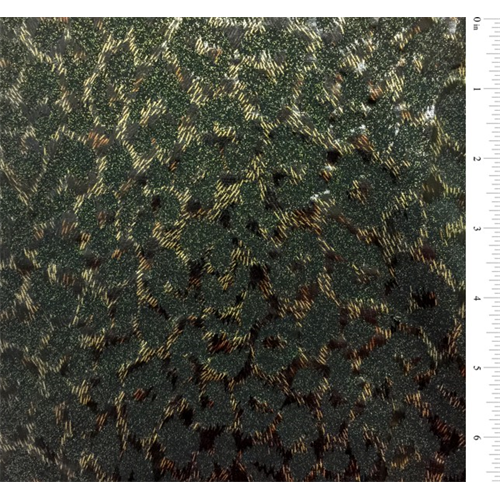 Black/Gold Foil Jersey Knit