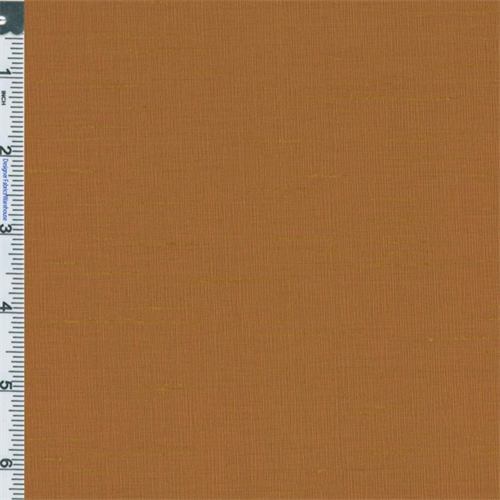 Cinnamon Orange Iridescent Shantung Home Decorating Fabric