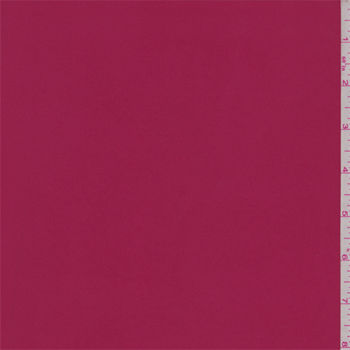 Red Polyester Jersey Knit