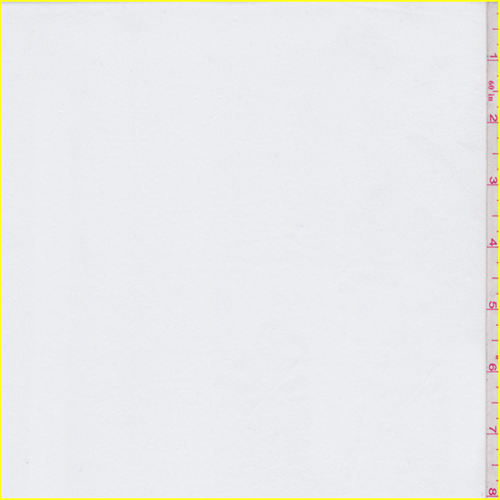 White Polyester Jersey Knit