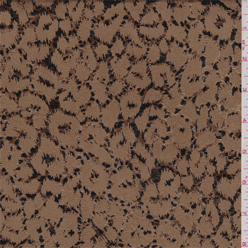 Gold Cheetah Sueded Foil