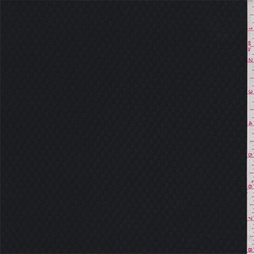 Black Jacquard Check Activewear