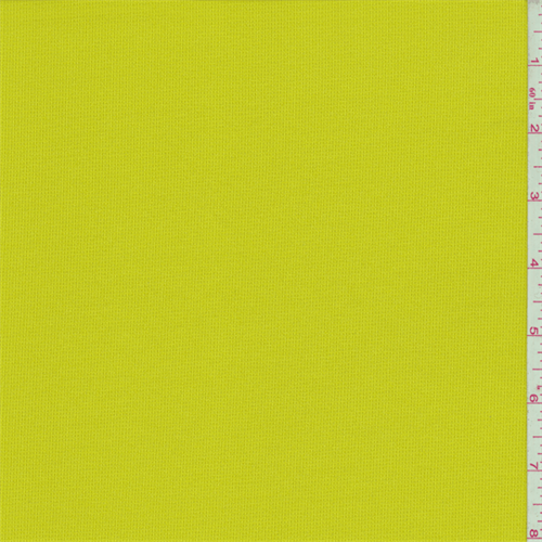 Citron Green Polyester Activewear