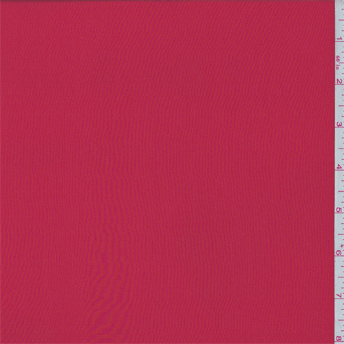 Fire Red Crepe de Chine