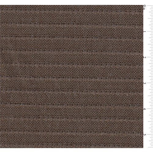 Kuai Brown Textured Stripe Home Decorating Fabric DFW50700