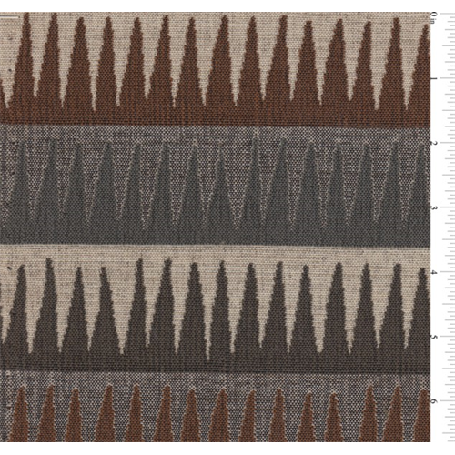 Brown/Grey Stalactite Jacquard Home Decorating Fabric DFW50701