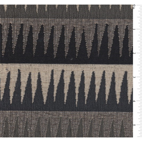 Grey Scale Stalactite Jacquard Home Decorating Fabric DFW50702