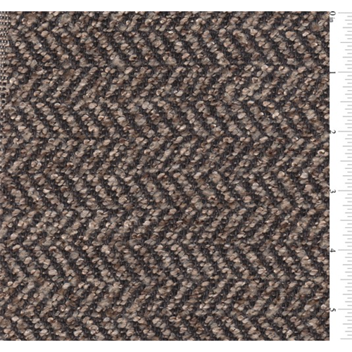 Black/Brown Tortoise Herringbone Boucle Home Decorating Fabric DFW50705
