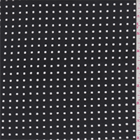 Smoke Black Laser Cut Microsuede Knit