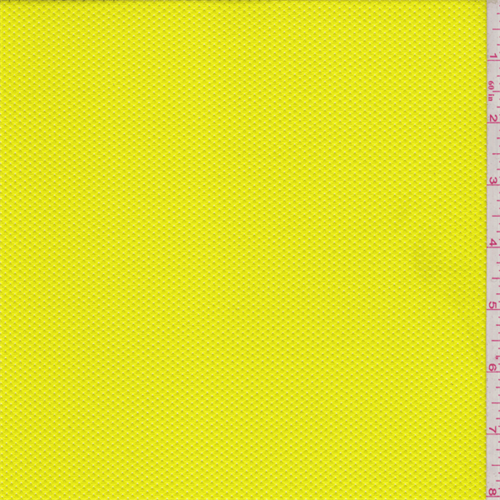 Neon Yellow Athletic Mesh